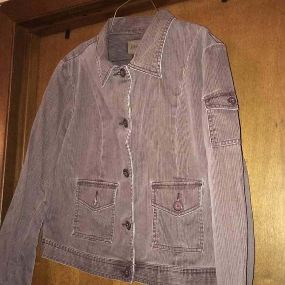 EUC Brown Denim Jacket - Picture 3 of 4